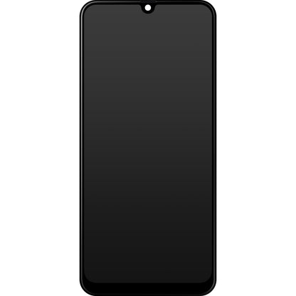 Samsung Galaxy Galaxy M30 M305 berøringsskjerm med ramme, svart, servicepakke GH82-19347A 
