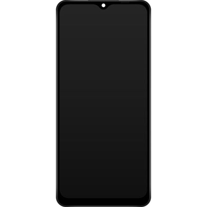 Samsung Galaxy A12 Nacho A127 berøringsskjermdisplay med ramme, svart, forseglet GH82-26486A