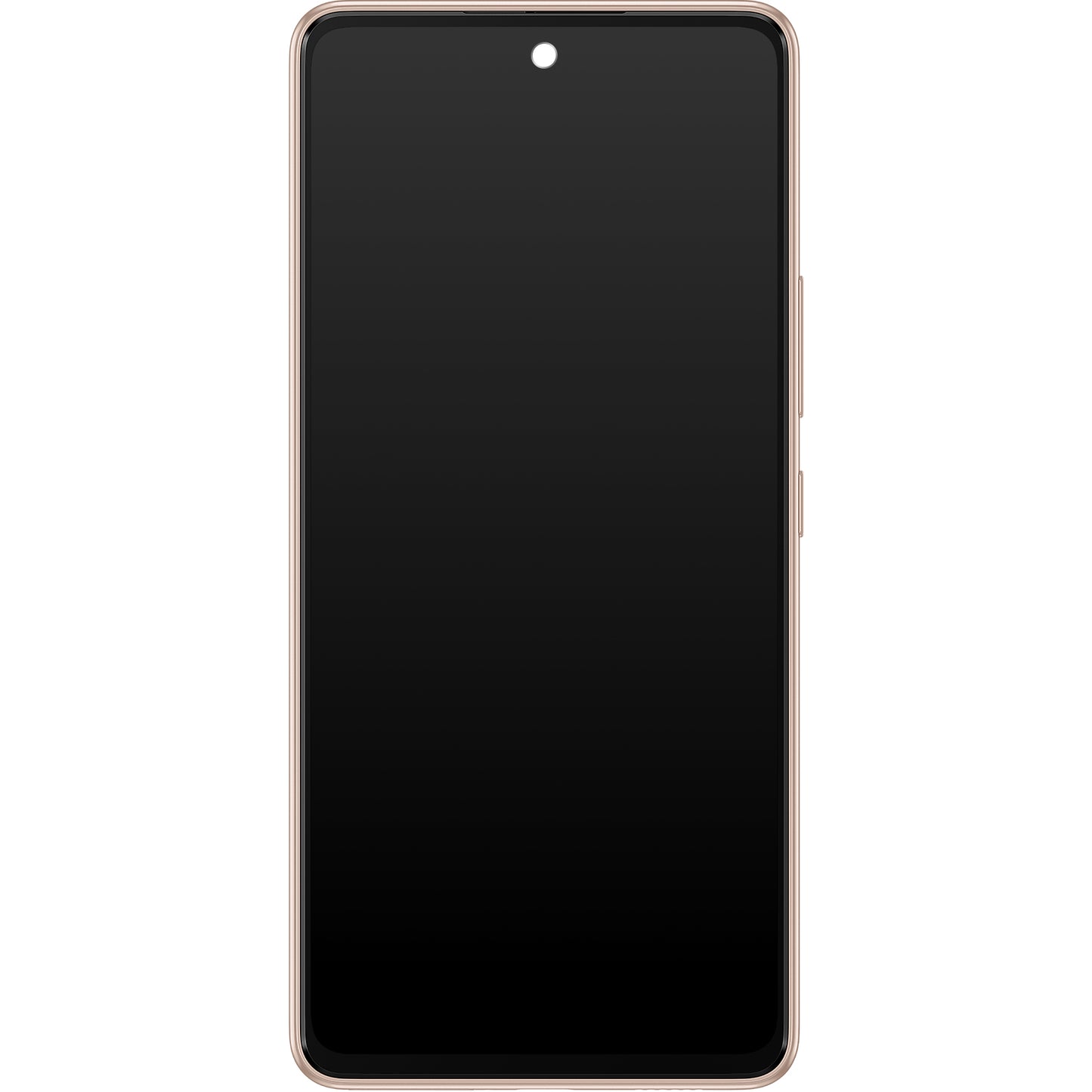 Samsung Galaxy Galaxy A53 5G A536 berøringsskjerm med ramme, oransje (fersken), Servicepakke GH82-28024D Servicepakke GH82-28024D 