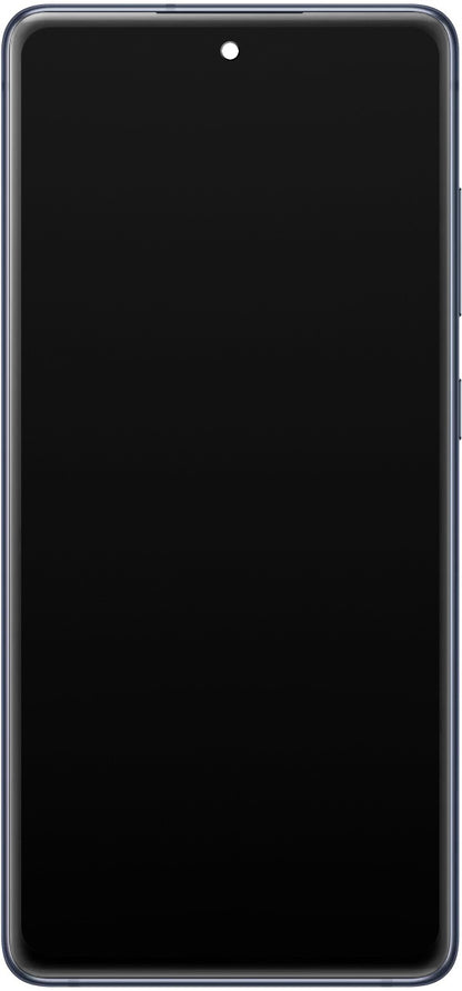 Display med berøringsskjerm Samsung Galaxy S20 FE 5G G781, med ramme, marineblå, Swap GH82-24214A