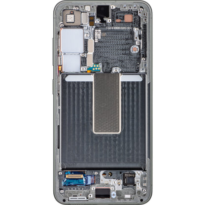 Berøringsskjerm Samsung Galaxy S23 S911, med ramme, grønn, Service Pack GH82-30480C