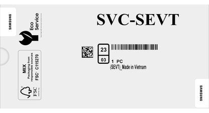 Samsung Galaxy S23+ S916 berøringsskjermdisplay med ramme, hvit (krem), servicepakke GH82-30476B