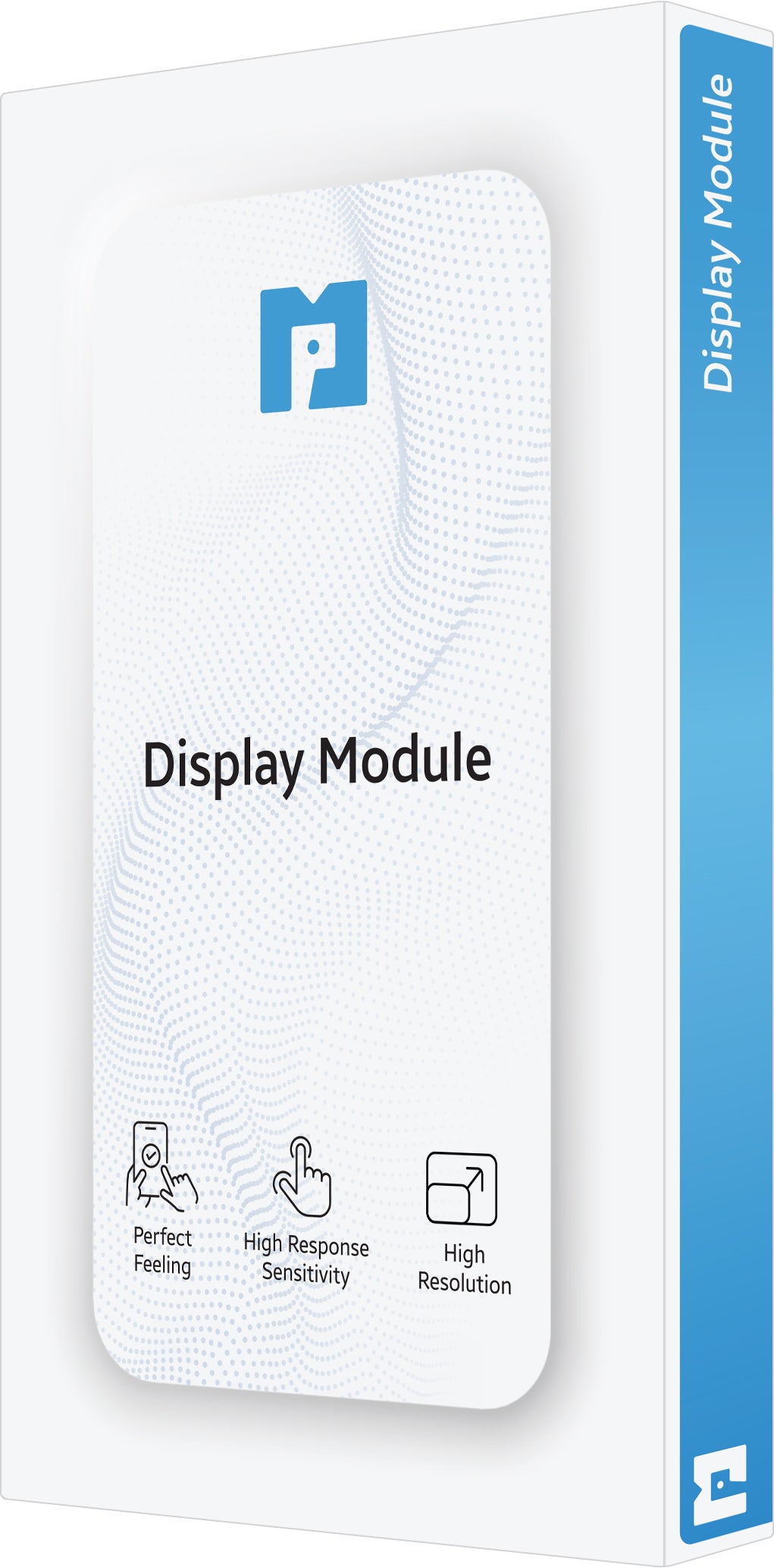 Berøringsskjerm og nærhetssensor MP kompatibel med Apple iPhone 15 Pro Max, med ramme, OLED FHD 120Hz diagnostisk programvareversjon, svart