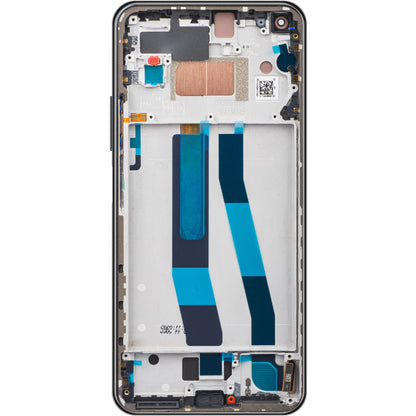 Display med Touchscreen Xiaomi 11 Lite 5G NE, med ramme, Svart (Truffle Black), Resigilert 5600030K9D00