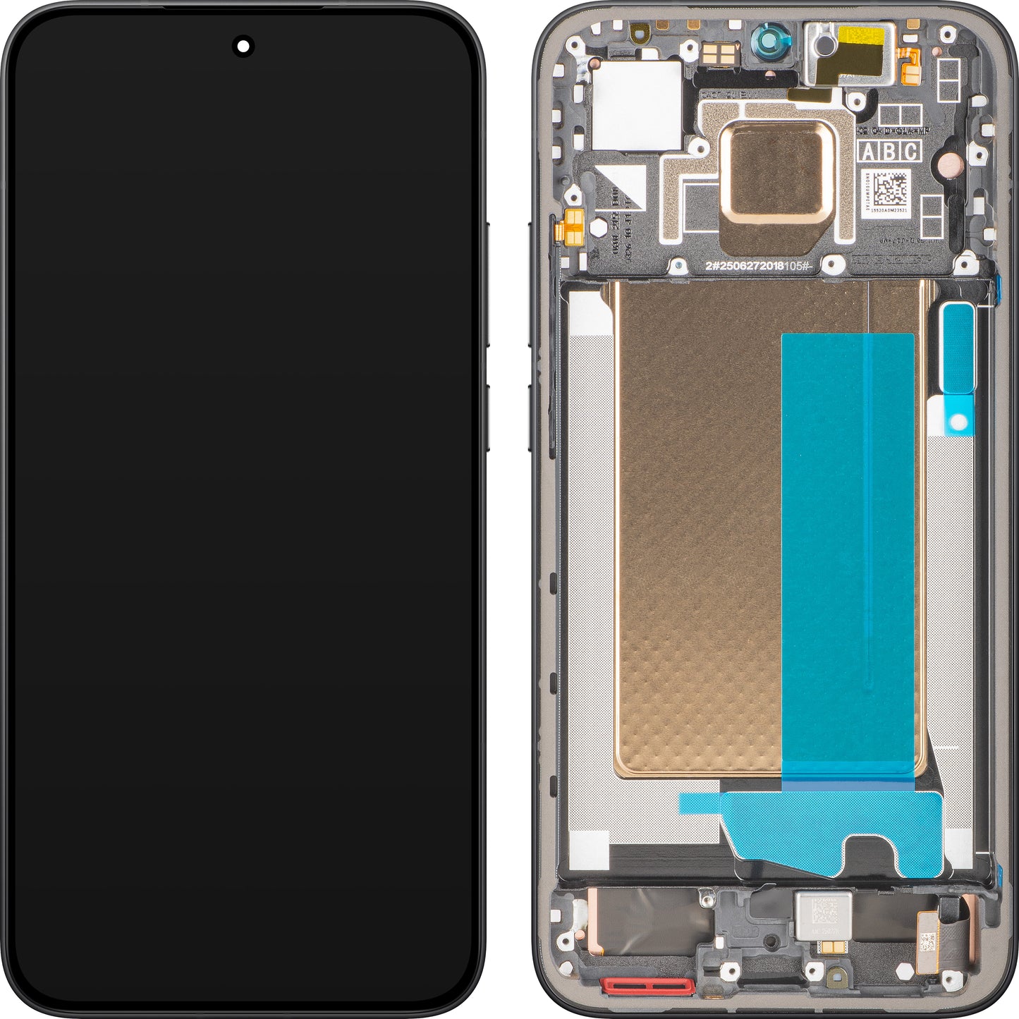 Display med Touchscreen Xiaomi Poco F7, med Ramme, Svart, Service Pack 5600270O10U00