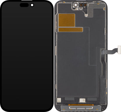 ZY berøringsskjermdisplay for Apple iPhone 14 Pro Max, med ramme, LCD In-Cell IC flyttbar versjon, svart