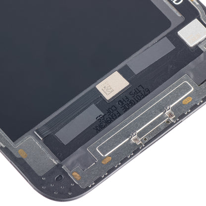 ZY berøringsskjerm for Apple iPhone 12 Pro Max, med ramme, In-Cell IC Movable LCD-versjon, svart 