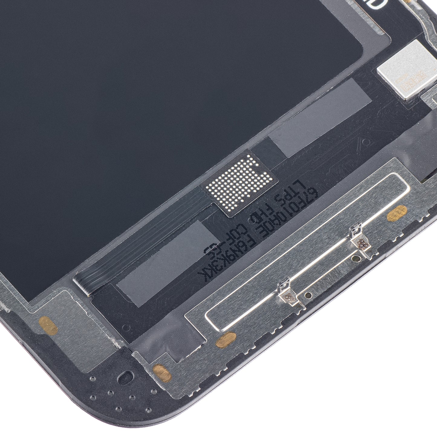 ZY berøringsskjerm for Apple iPhone 12 Pro Max, med ramme, In-Cell IC Movable LCD-versjon, svart 