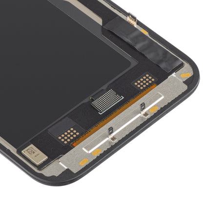 ZY berøringsskjerm for Apple iPhone 15 Pro, med ramme, In-Cell IC Movable LCD-versjon, svart 