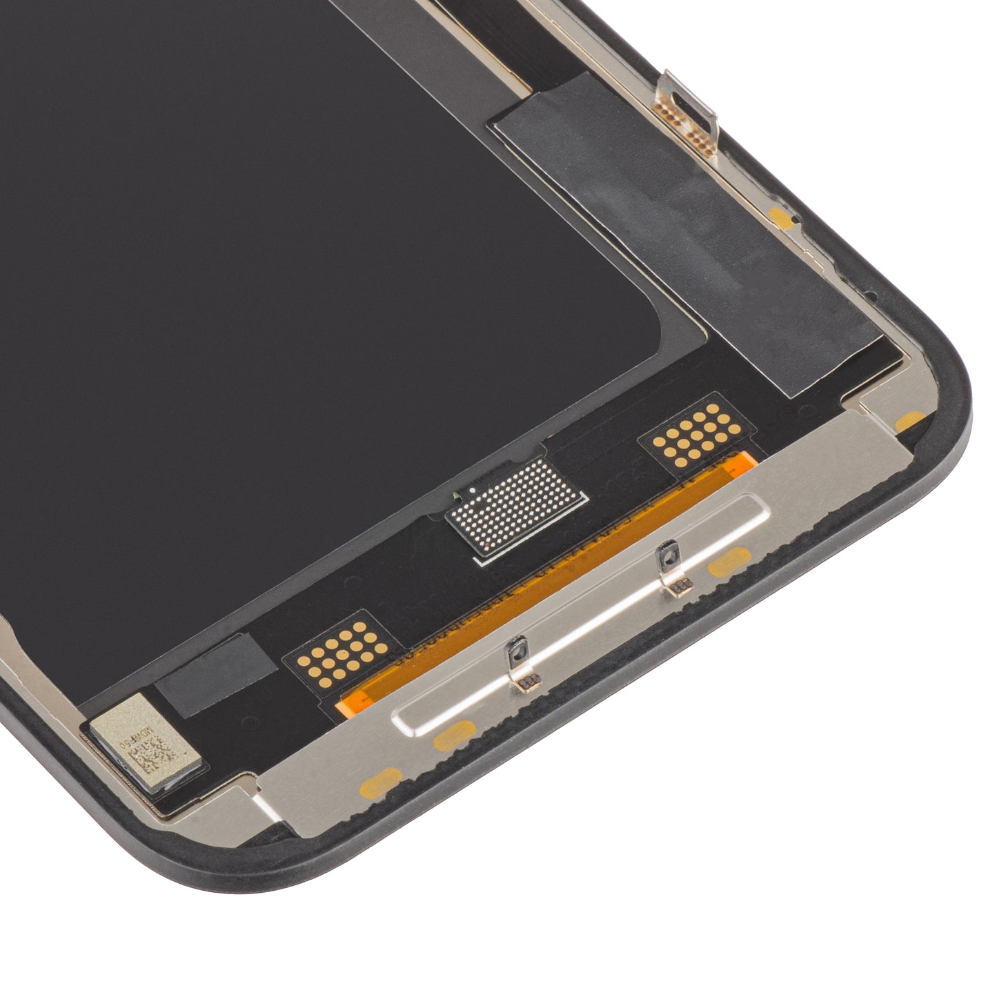ZY berøringsskjerm for Apple iPhone 15 Pro Max, med ramme, In-Cell IC Movable LCD-versjon, svart 