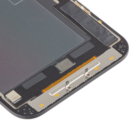 ZY berøringsskjermdisplay for Apple iPhone 14 Pro Max, med ramme, LCD In-Cell IC flyttbar versjon, svart