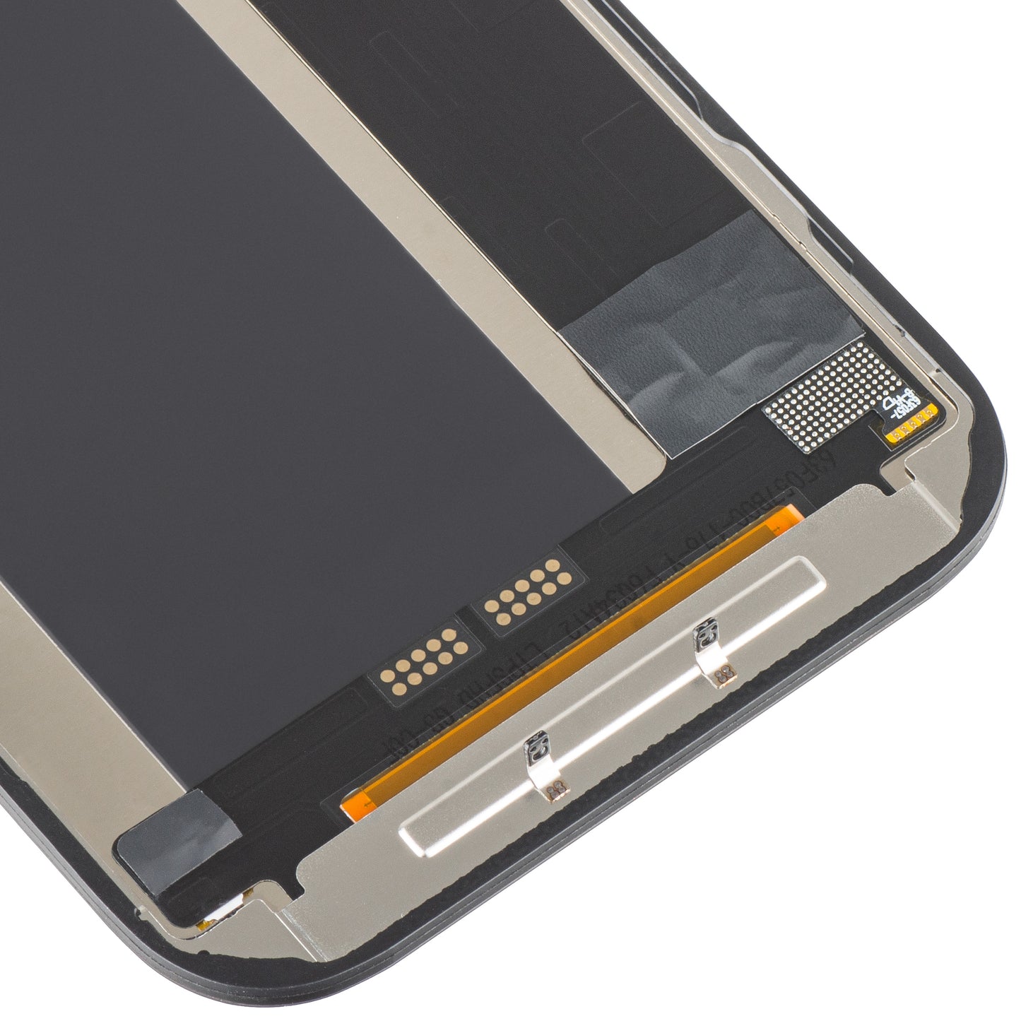 Display med ZY Touchscreen for Apple iPhone 17 Pro, med ramme, LCD In-Cell IC Movable versjon, Svart
