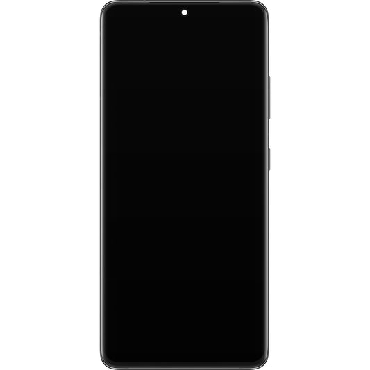 Samsung Galaxy Galaxy S21 Ultra 5G G998 berøringsskjerm med ramme, svart, servicepakke GH82-26035A