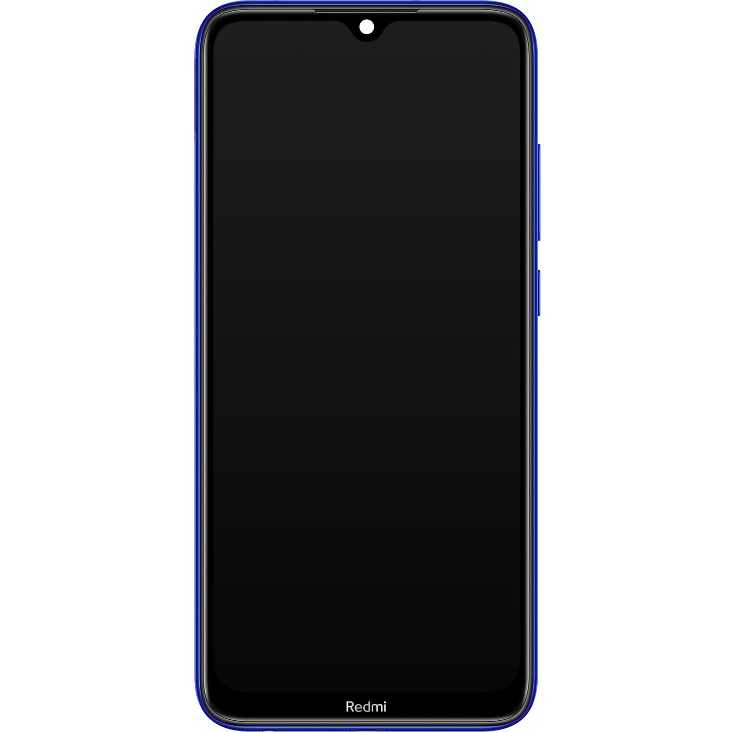 Display med Touchscreen Xiaomi Redmi Note 8T, med Ramme, Blå, Service Pack 5600030C3X00
