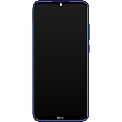 Display med Touchscreen Xiaomi Redmi Note 8T, med Ramme, Blå, Service Pack 5600030C3X00