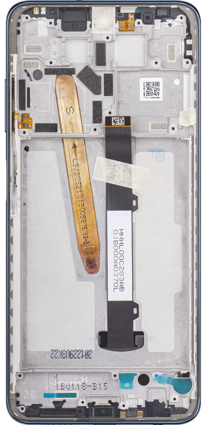 Xiaomi Poco X3 Pro berøringsskjerm med ramme, svart, servicepakke 560002J20S00