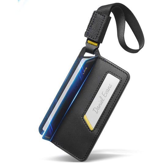 Bagasjelapp Håndbagasje / Koffert Spigen Luggage Tag LF510, Svart AHP09776