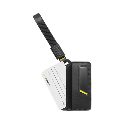 Bagasjelapp Håndbagasje / Koffert Spigen Luggage Tag LF510, Svart AHP09776