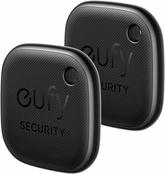 Eufy Security SmartTrack Link for iOS Series, Sett med 2 stk, Svart E87B0011