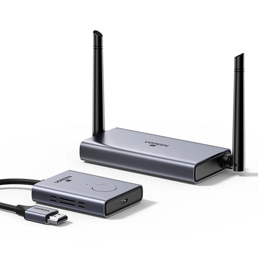 Trådløs HDMI Extender UGREEN CM506, 1080P, Grå