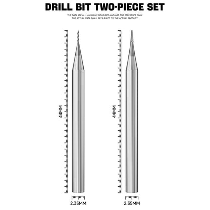 Luowei LW-331 bits for extracting broken screws, 2in1