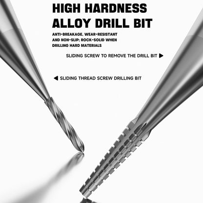 Luowei LW-331 bits for extracting broken screws, 2in1