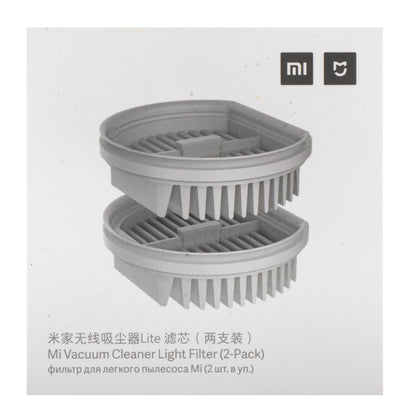 Hepa Luftfilter for Xiaomi Mi Handheld Vacuum Cleaner Light, Sett med 2 stykker BHR4634CN