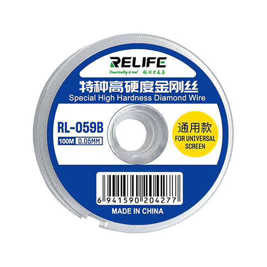 Molydentråd Relife RL-059B, 0,05 mm, 100 m