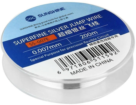 Tråd for Restaurering av Baner Sunshine SS-007E, 0.007mm, 200m