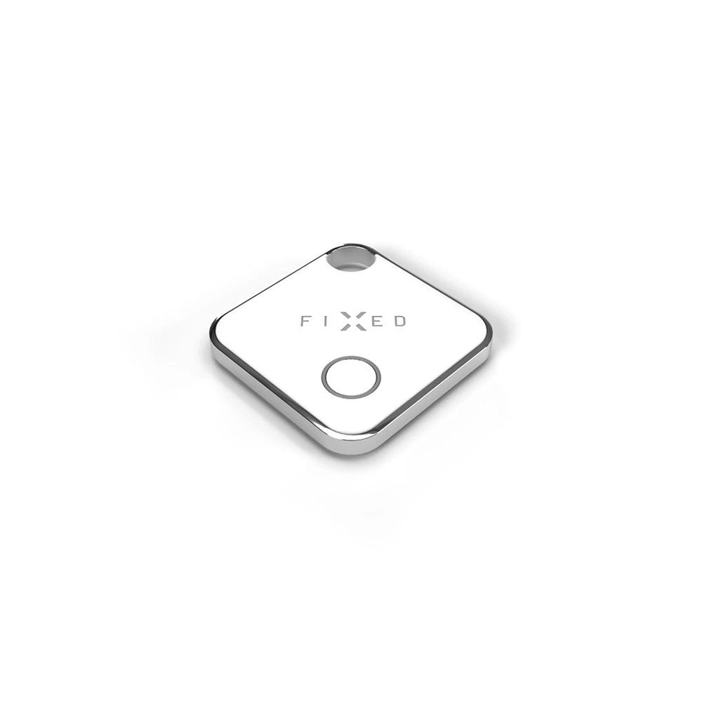 Fixed SmartTag Duo for iOS, Set 2 Stykker, Hvit / Svart