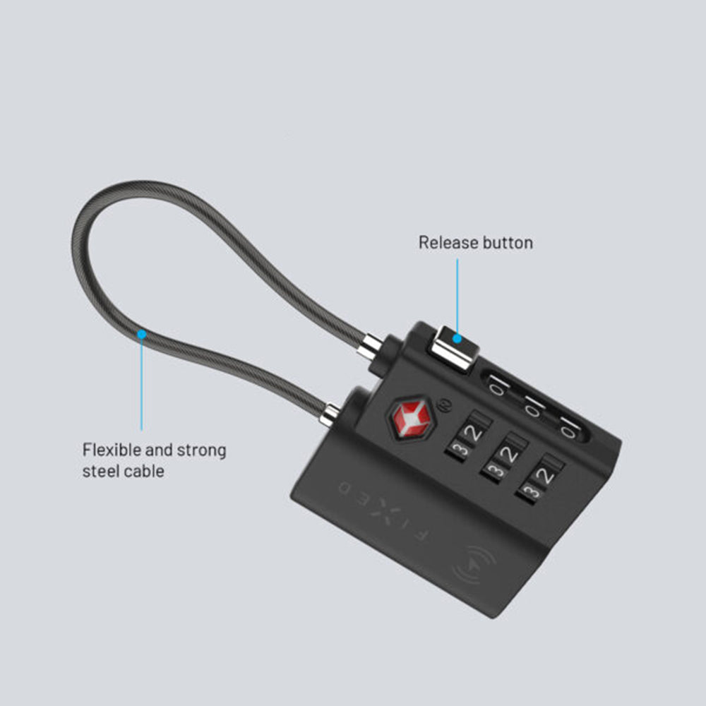 Fixed SmartTag Travel for iOS-serien, Svart