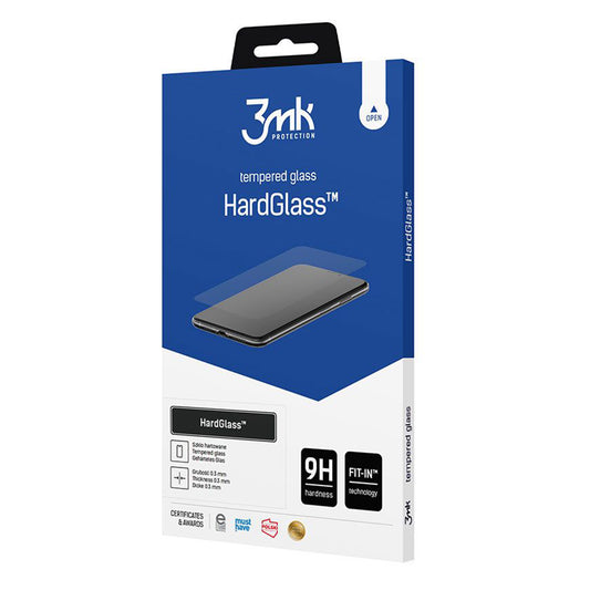 3MK HardGlass skjermbeskyttelse for Samsung Galaxy A57 5G, Herdet glass, Full lim
