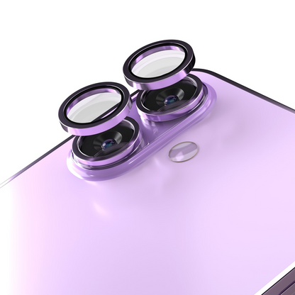 Etteri bakkamera beskyttelsesfilm for Apple iPhone 17, Herdet glass, Lilla