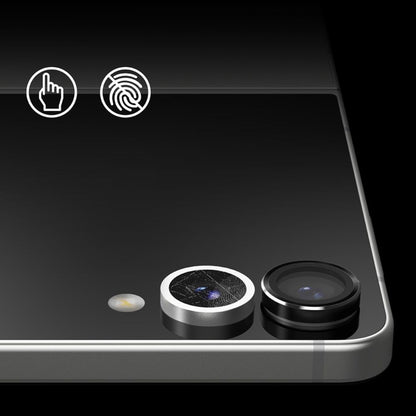 Beskyttelsesfolie for bakre kamera Ringke for Samsung Galaxy Z Flip7 F766, Herdet glass, Sett med 2 stykker, Svart