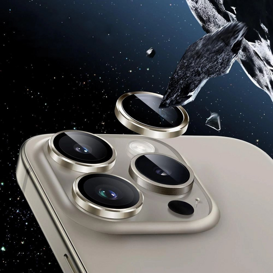 Bakre kamera beskyttelsesfilm Tech-Protect CamRing Fit+ for Apple iPhone 17 Pro Max / 17 Pro / 16 Pro Max, Herdet glass, Svart
