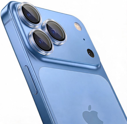 Bakre kameralinsebeskyttelse Tech-Protect CamRing Fit+ for Apple iPhone 18 Pro / 18 Pro Max, Herdet glass, Transparent