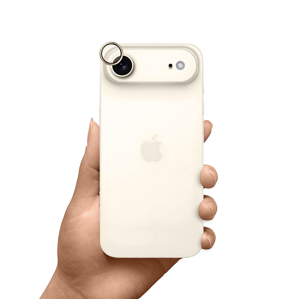 Bakre kamera beskyttelsesfolie 3MK Hardy Protection Pro for Apple iPhone 17 Air, Herdet glass, Gull