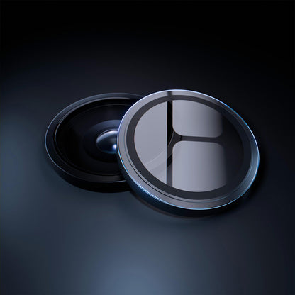 Beskyttelsesfolie for bakre kamera 3MK Hardy Protection Pro for Apple iPhone 17 Air, Herdet glass, Grå