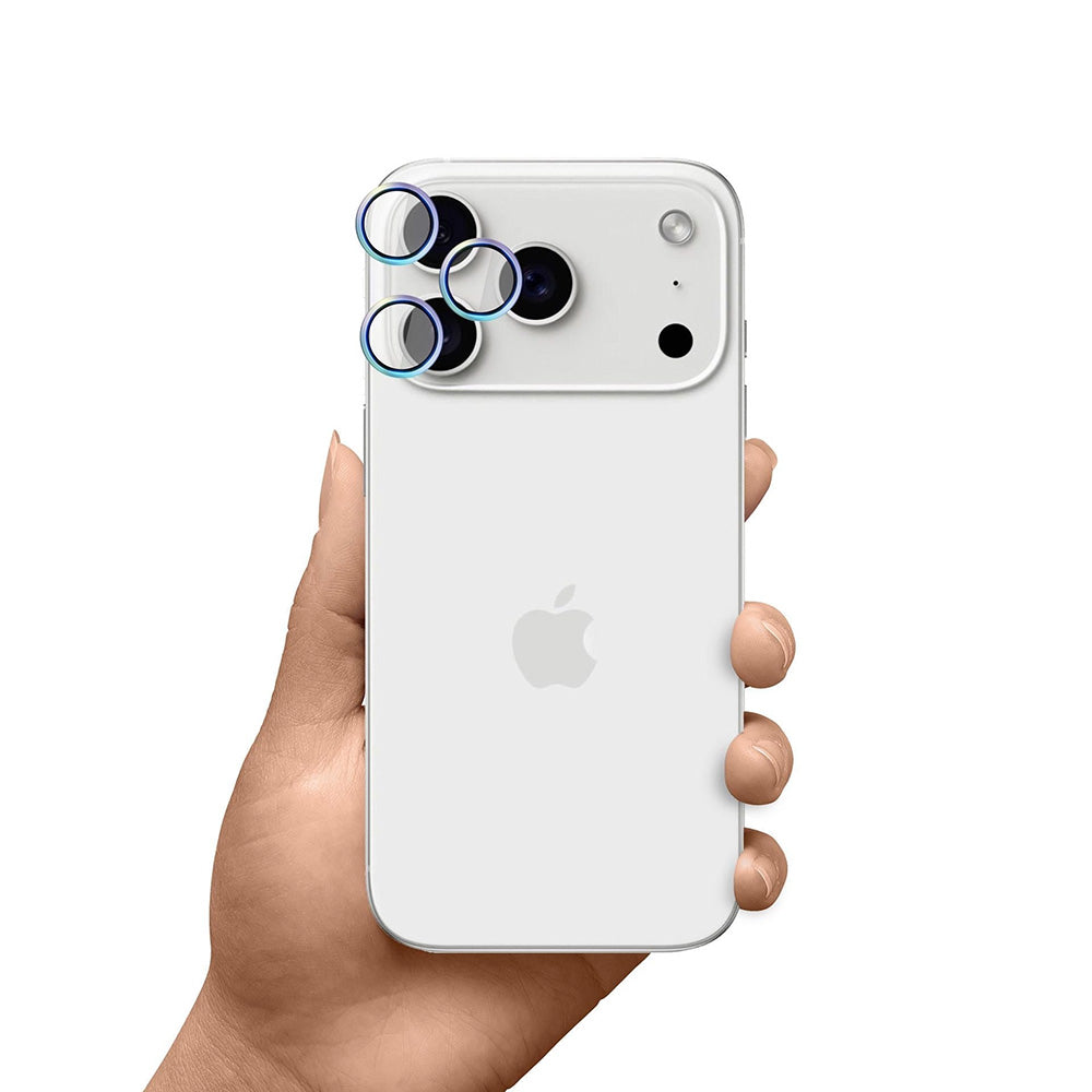 Bakre kamera beskyttelsesfolie 3MK Hardy Protection Pro for Apple iPhone 17 Pro Max / 17 Pro, Herdet glass, Flerfarget