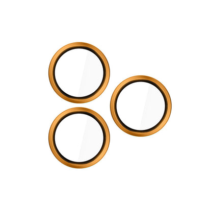 Bakre kamerabeskyttelsesfolie 3MK Hardy Protection Pro for Apple iPhone 17 Pro Max / 17 Pro, Herdet glass, Oransje