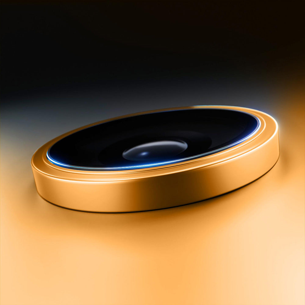 Bakre kamerabeskyttelsesfolie 3MK Hardy Protection Pro for Apple iPhone 17 Pro Max / 17 Pro, Herdet glass, Oransje