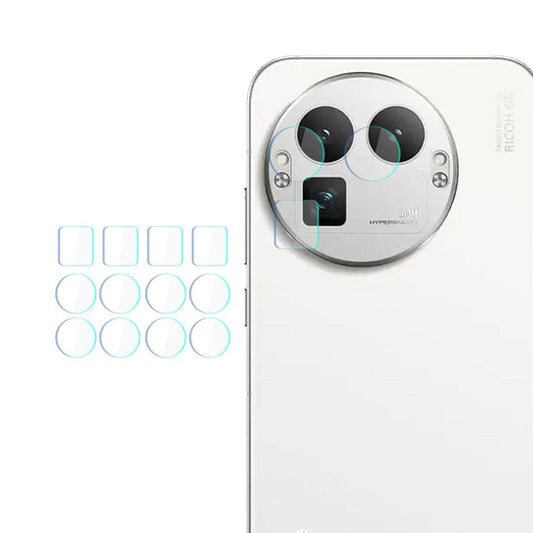 Bakre kamerabeskyttelsesfolie 3MK Protection for Realme GT 8 Pro, Herdet glass, Sett med 4 stykker, Gjennomsiktig