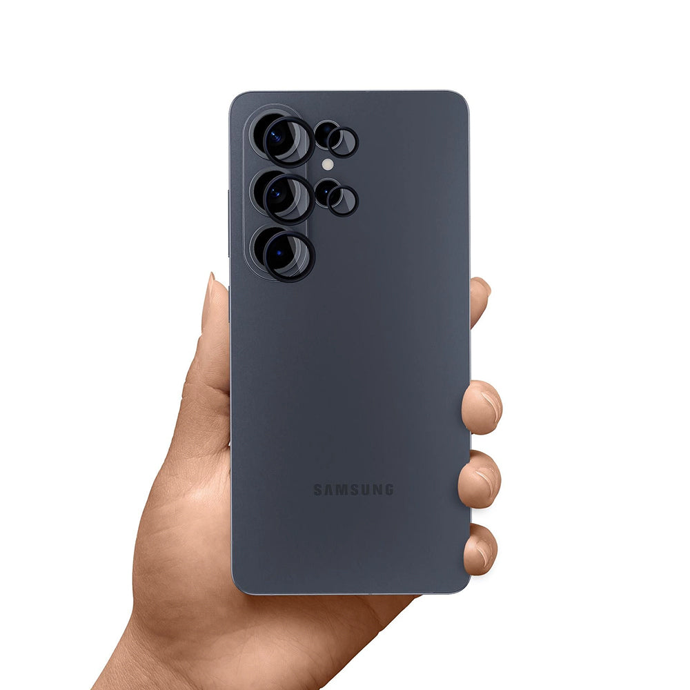 Beskyttelsesfolie for bakre kamera 3MK Protection for Samsung Galaxy S26 Ultra S948, Herdet glass, Svart