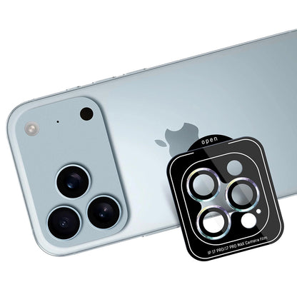 Bakre kamera beskyttelsesfolie 3MK Protection Pro for Apple iPhone 17 Pro Max / 17 Pro, Herdet glass, Flerfarget