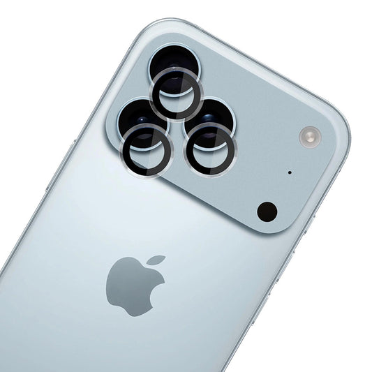 Beskyttelsesfolie for bakre kamera 3MK Protection Pro for Apple iPhone 17 Pro Max / 17 Pro, Herdet glass, Gjennomsiktig