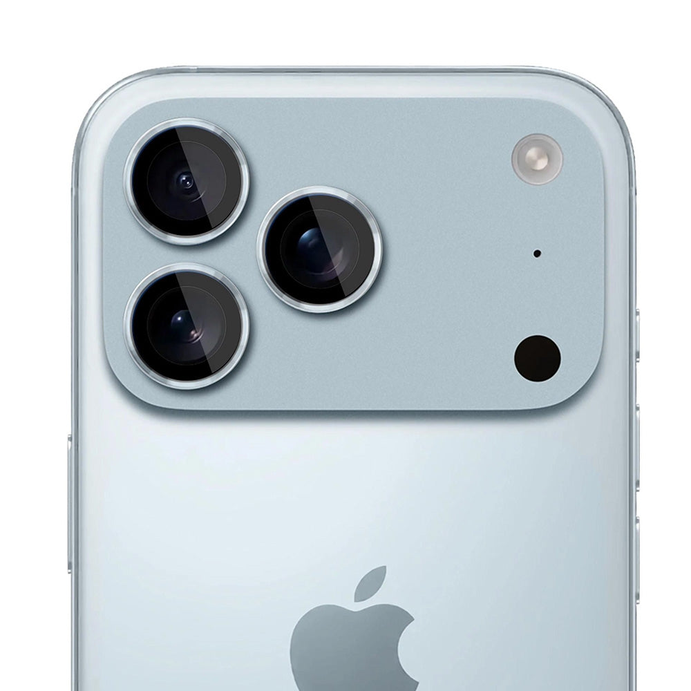 Beskyttelsesfolie for bakre kamera 3MK Protection Pro for Apple iPhone 17 Pro Max / 17 Pro, Herdet glass, Gjennomsiktig