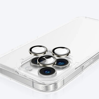 Beskyttelsesfilm for bakre kamera Anank AR for Apple iPhone 16 Pro Max / 16 Pro, Herdet glass, Gullfarget