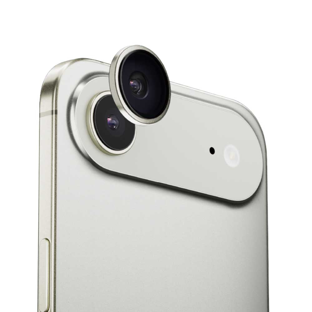 Beskyttelsesfolie Anank AR for bakre kamera til Apple iPhone 17 Air, Herdet glass, Gull
