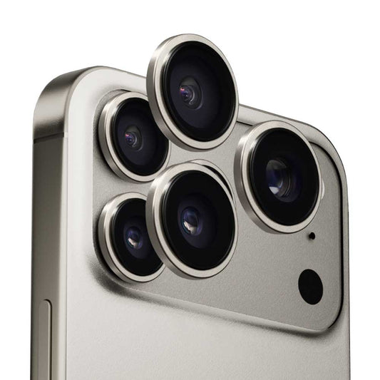 Beskyttelsesfolie Anank AR for bakre kamera til Apple iPhone 17 Pro Max / 17 Pro, Herdet glass, Grå