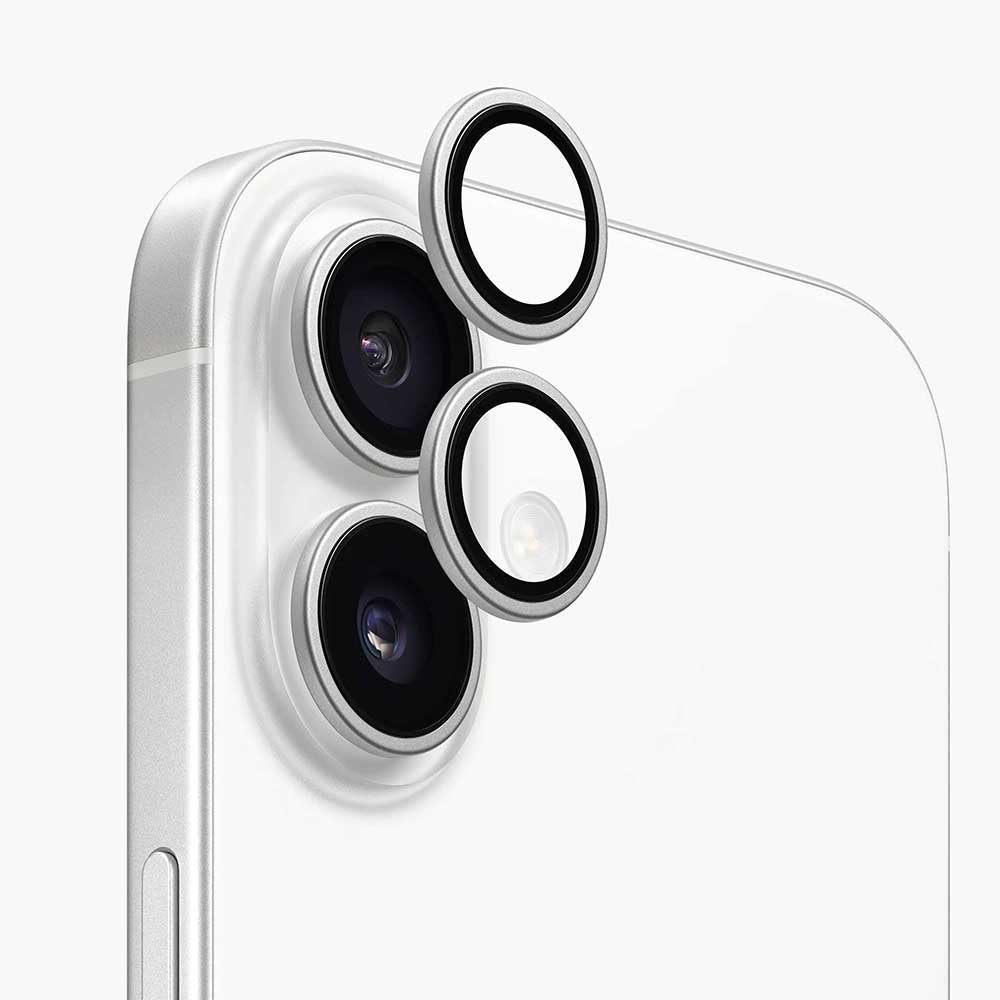 Beskyttelsesfilm Anank AR for bakre kamera til Apple iPhone 17, Herdet glass, Sølv